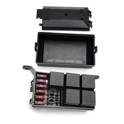 Il contenitore impermeabile universale Kit With 6 di fusibile del relè scanala il relè di ATC ATO Fuses And 5PCS 5Pins JD1914 40A e 1PCS 4 Pin Relay