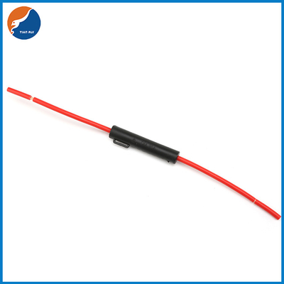 Il cavo impermeabile sigillato conduce il supporto in-linea corrente del fusibile per il fusibile di vetro di 5x20 6x30